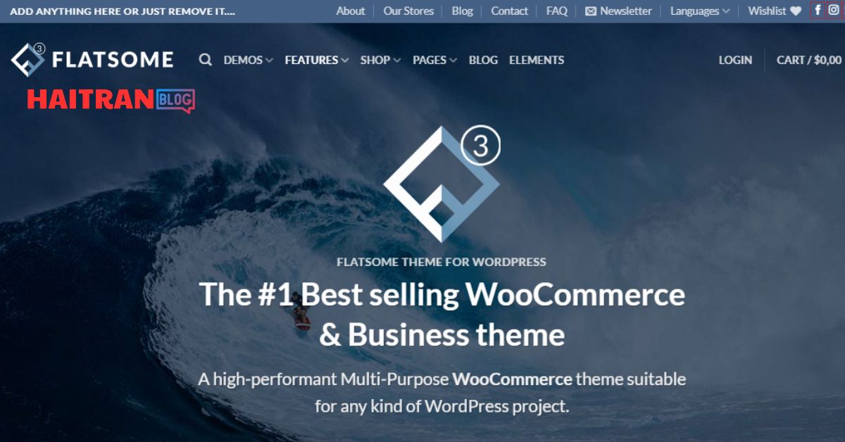 Hướng Dẫn Cài Đặt Theme Flatsome Wordpress - Bán Chạy Số 1 (Update 2025) Theme Flatsome Giá Rẻ