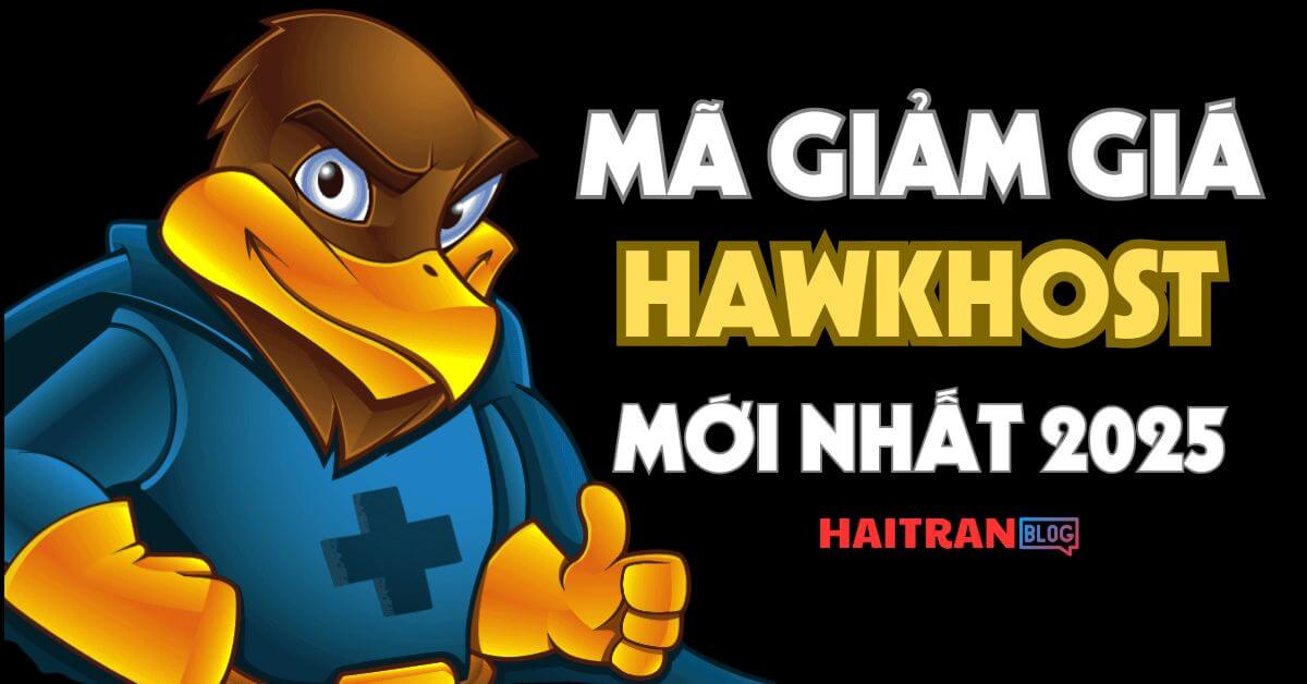 mã giảm giá HawkHost mới nhất